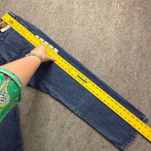 Wrangler Flame Resistant Jeans Men 32 x 30 Blue Relaxed Fit FR3W050 - Picture 11 of 16